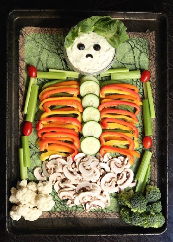 Halloween Veggie Tray: Spooky and Healthy Treats for Your Party