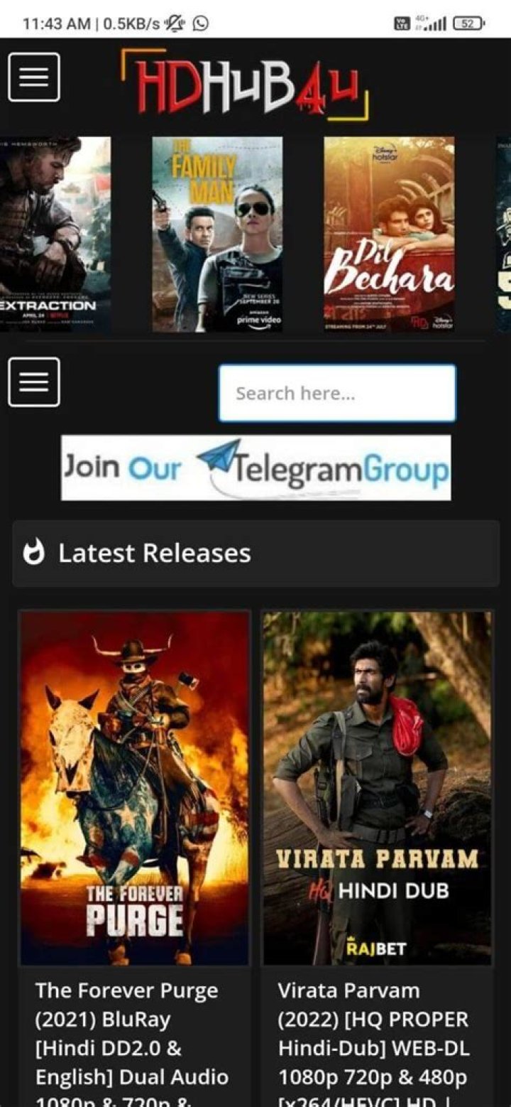 HDHub4U: Your Ultimate Destination for High-Quality Movies