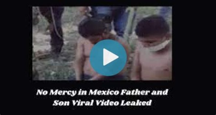 No Mercy in Mexico: The Shocking Story of a Father and Son