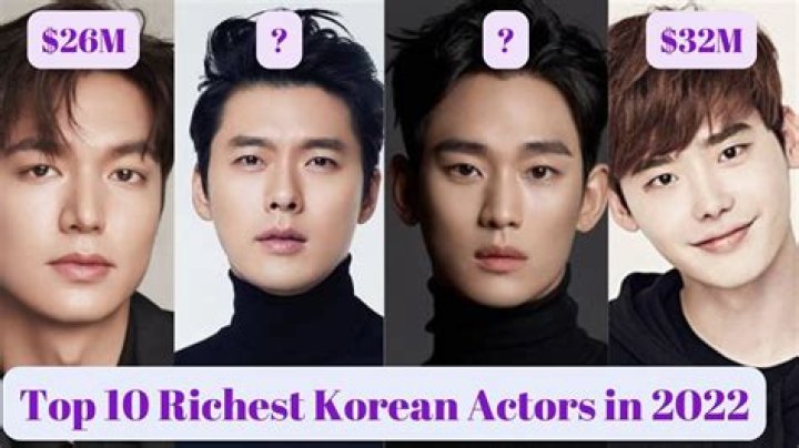 The Richest Actors in Korea: A Deep Dive into Their Wealth and Success
